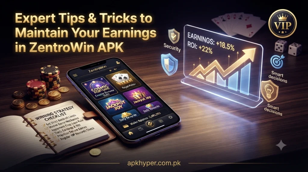 Expert Tips & Tricks to Maintain High Earnings in Zentrowin APK