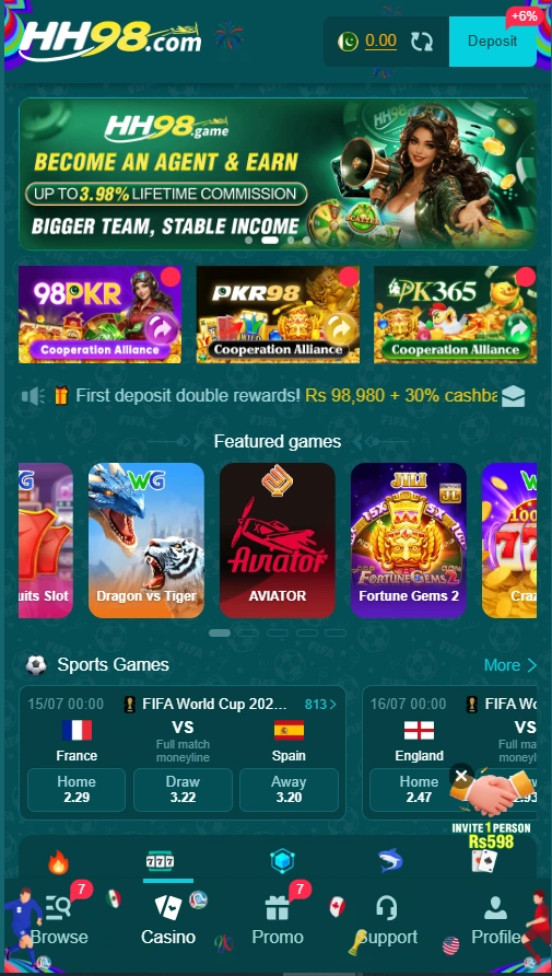 HH98 Game real earning apk in pakistan