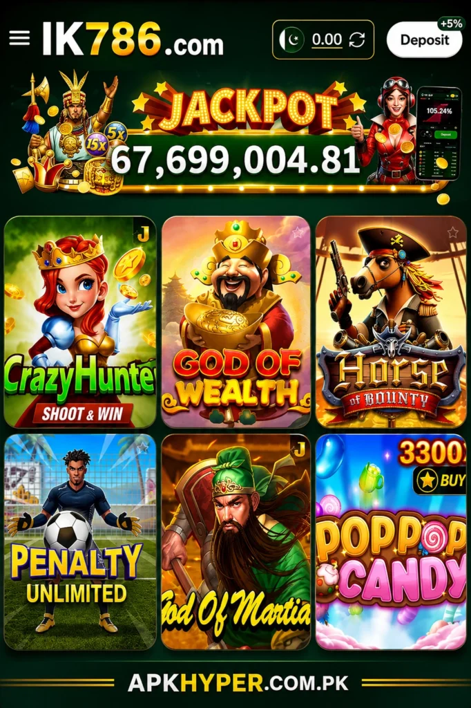 IK786 Real earning casino game in pakistan