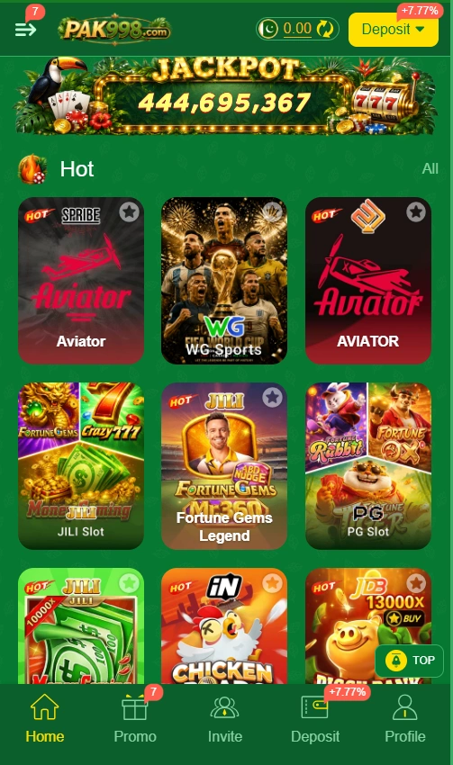 win big rewards & bonuses with PAK998 APK latest version