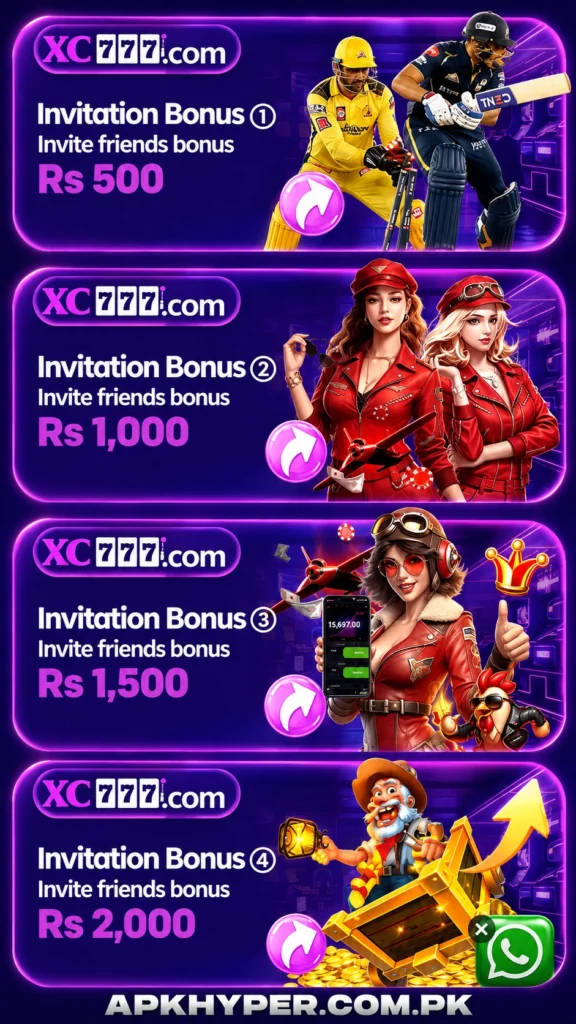 Enjoy Real Earnings by downloading XC777 Game APK