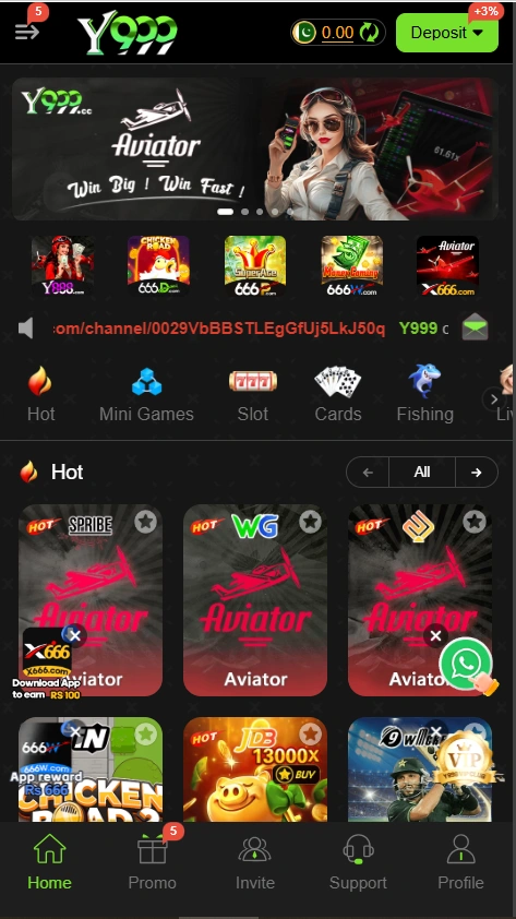 Y999 Game APK Real casino Earning App in Pakistan