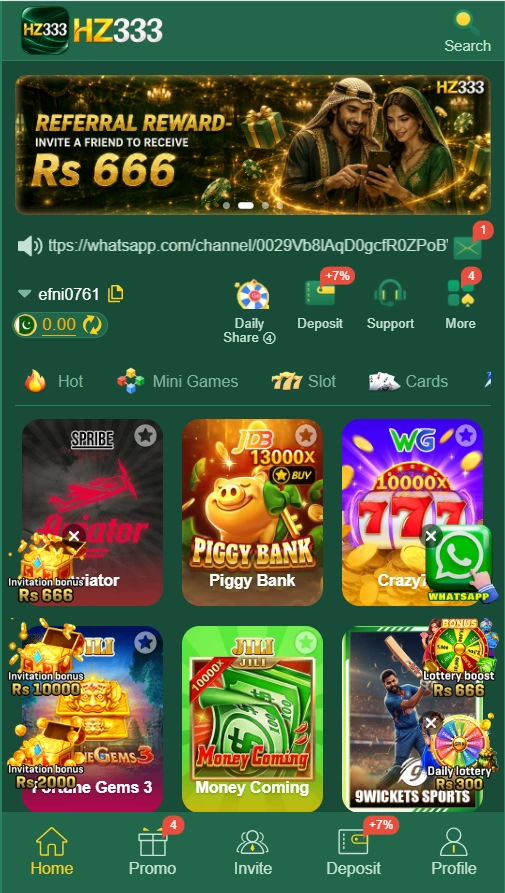Download HZ333 Game APK Best For Beginners in Pakistan