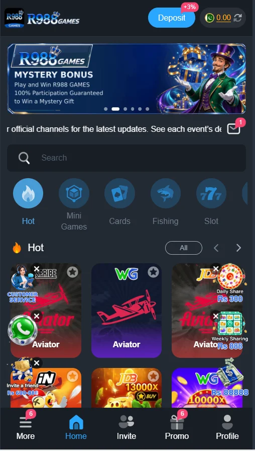 Download R988 Game APK 2026 & Enjoy Real Rewards