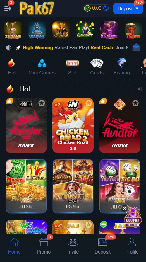 PAK67 Game APK Download 2026 – Play, Enjoy & Win Real Cash