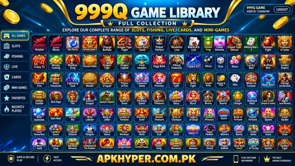 999Q Game APK Library 2026