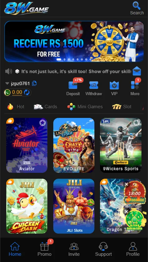 Download 2026 8w Game APK – Latest Real Earning App in Pakistan